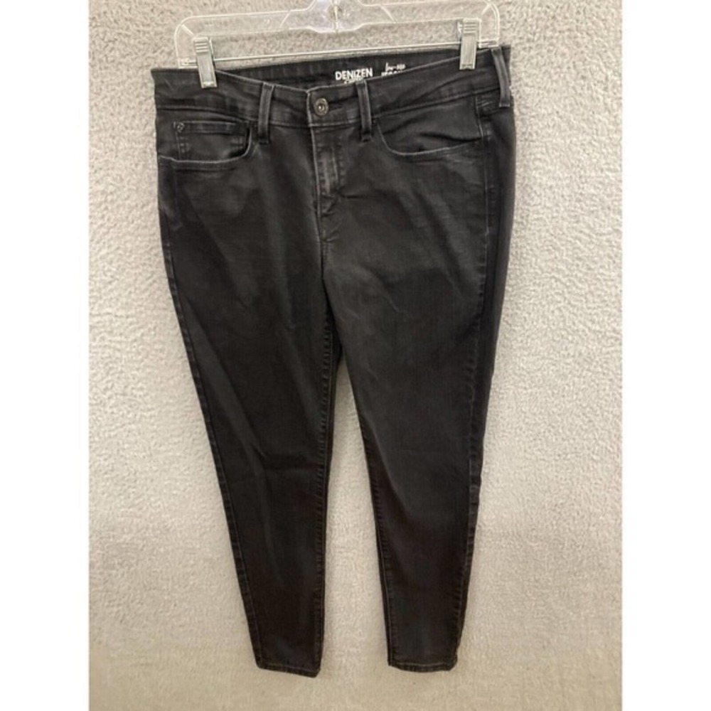 Levis Jeans Womens 13M Black Denizen Jegging Stretch Denim Mid Rise Casual 32x29